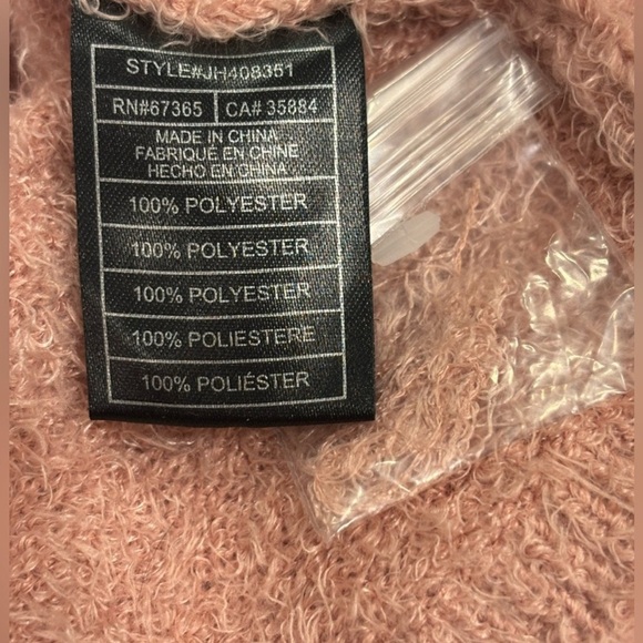 ✨JACK by BB Dakota Misty Rose Fuzzy Bodycon Dress NWT✨ Size Small - Picture 6 of 6